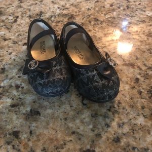 Michael Kors toddler black ballet flat